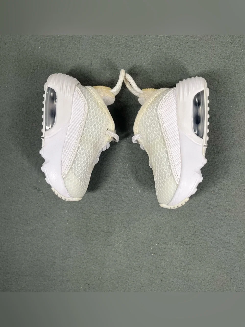 Nike Air Max 2090 (TD) Shoes White Grey Size 2C